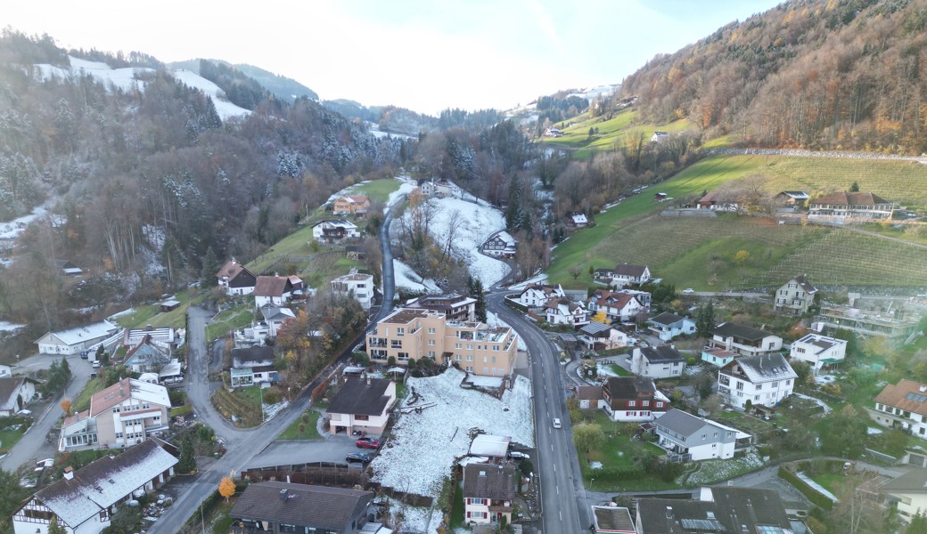 Im Vorderland oben hat es geschneit, auch im Rheintal kommt der erste Schnee vor dem Advent