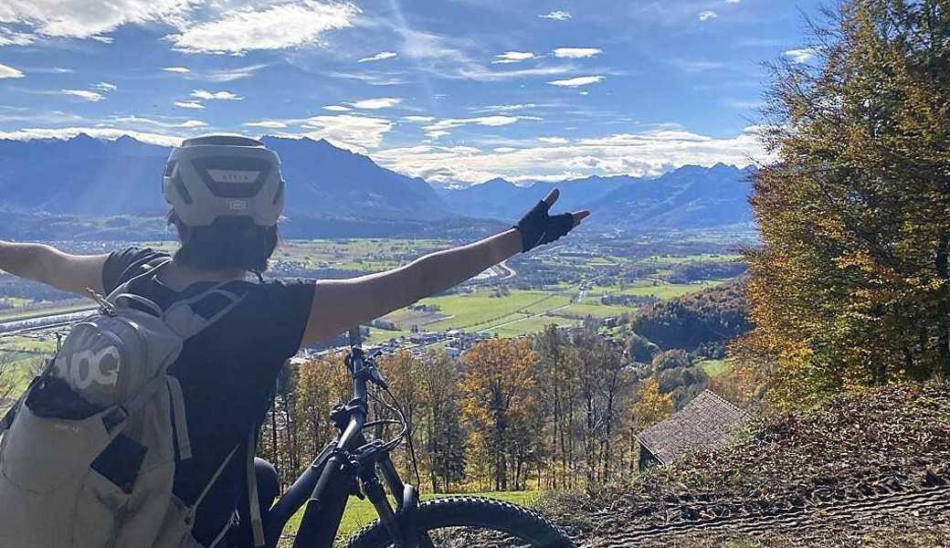 Die Mountainbikerinnen und Mountainbiker können sich freuen: Die Stadt Altstätten möchte drei Routen für sie einrichten. 