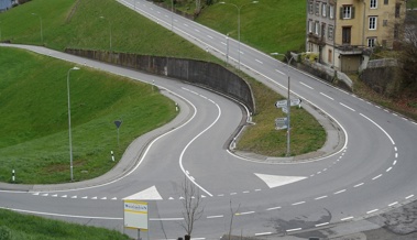 Kurvenreiche Strasse nach St. Margrethen besteht seit 120 Jahren