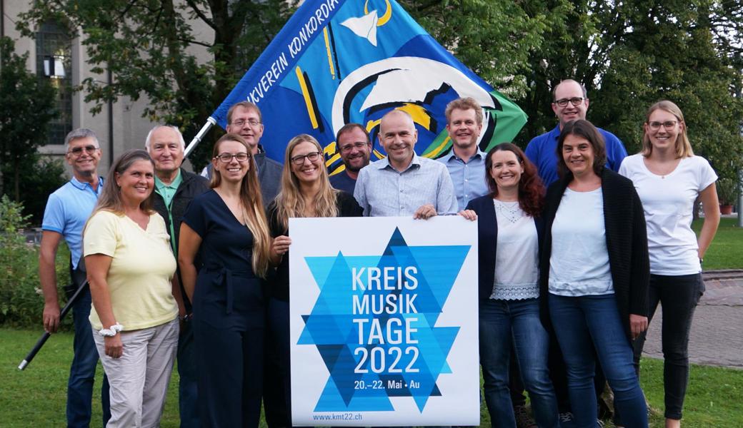 Das Organisationskomitee unter der Leitung von Christoph Kempter freut sich auf die Rheintaler Kreismusiktage im Mai in Au und auf ein unvergessliches Fest. 