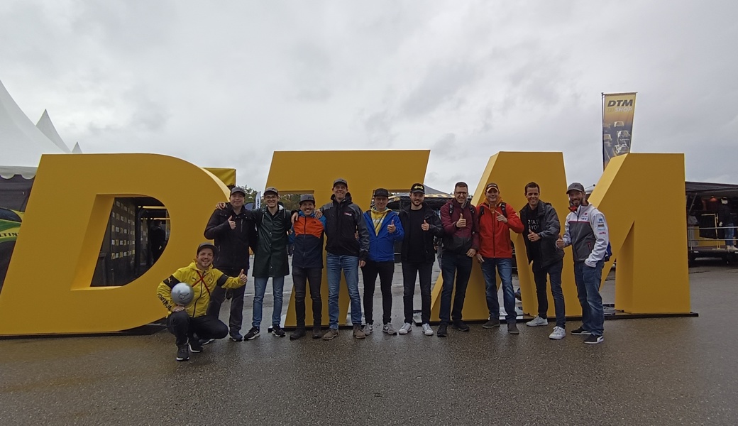 F1-Club Mitglieder am DTM Finale in Hockenheim
