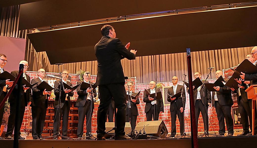 Der Männerchor Oberriet besteht aus 14 Sängern.