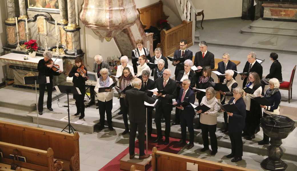 Der Evangelische Kirchenchor Thal-Lutzenberg und das Trio Ambiente führten in der Kirche Thal ein Konzert mit Tiefgang auf. 