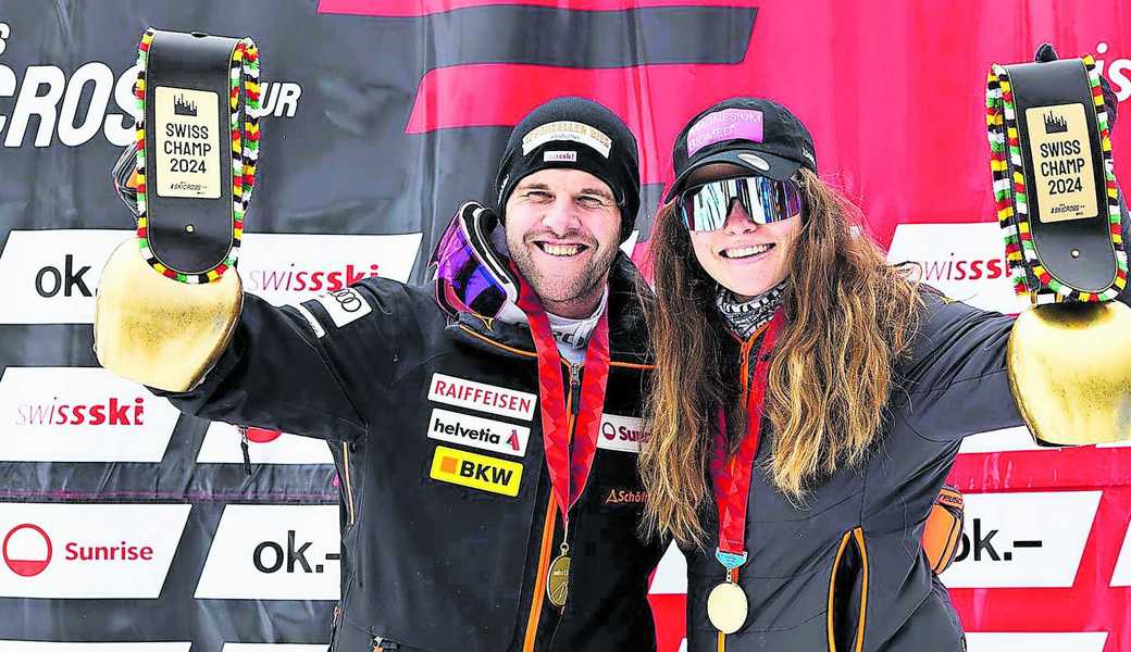 Marc Bischofberger und Saskja Lack verteidigten in Veysonnaz ihre im letzten Jahr gewonnenen Schweizer Meistertitel. 