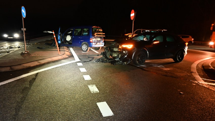 Der Unfall geschah bei der Autobahnausfahrt St.Margrethen.