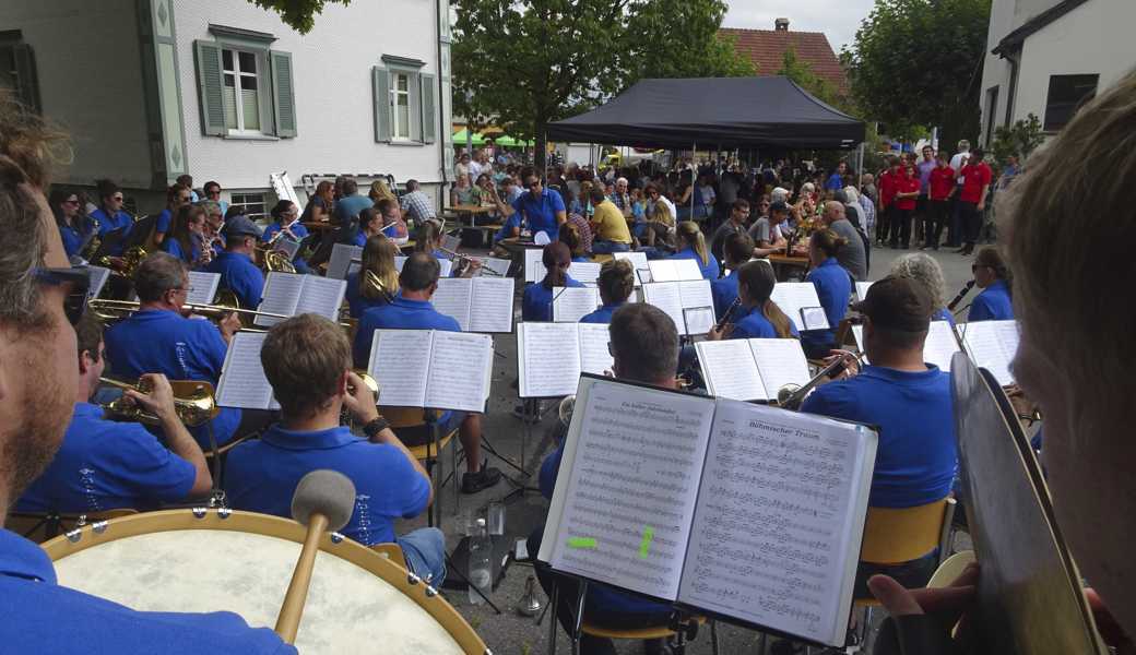 Am Kilbi-Sonntag spielen der MV Konkordia Au und die Jugendmusik Au-Berneck-Heerbrugg. 