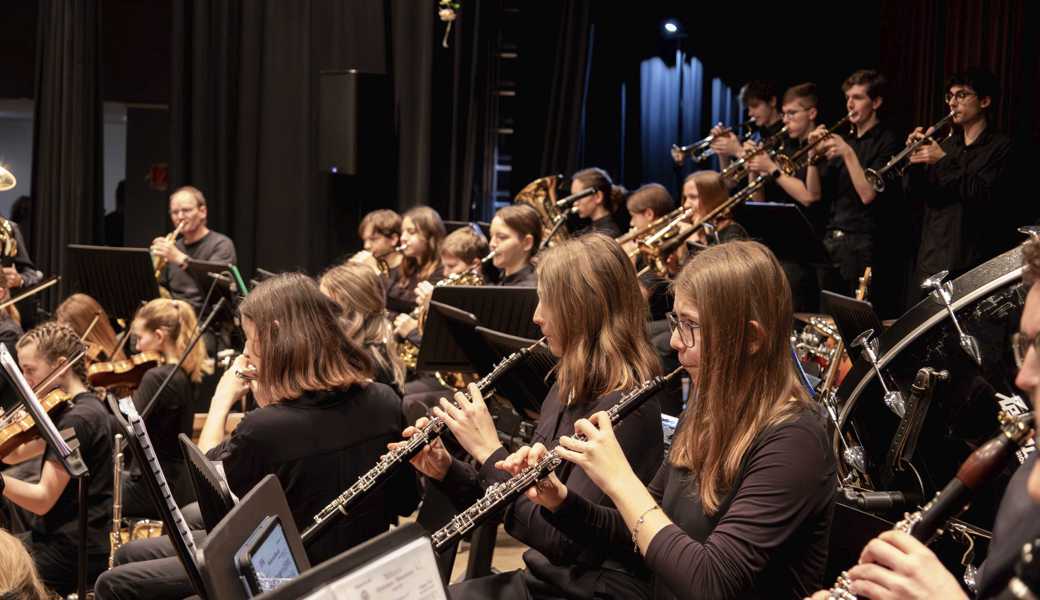 Zukunftsträchtige Veranstaltung: Das Jugendsinfonieorchester am Neujahrskonzert. 