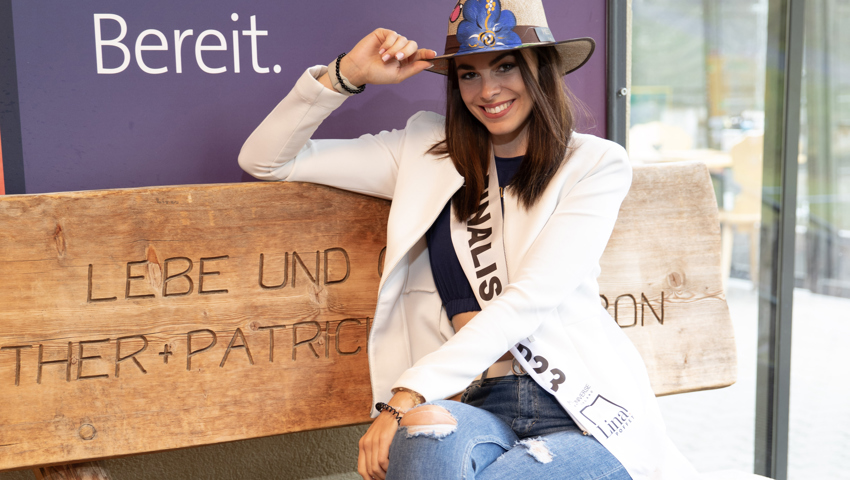 Vor ein paar Monaten nahm Naomi Eigenmann an den "Miss Universe Switzerland"-Wahlen teil. Vor ein paar Monaten nahm Naomi Eigenmann an den "Miss Universe Switzerland"-Wahlen teil.