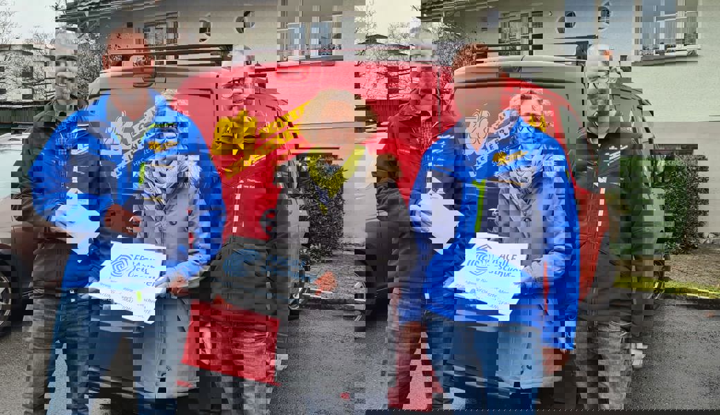 Von links nach rechts: Jürg Kellenberger, Magdalena Eggenberger, Thomas Kellenberger