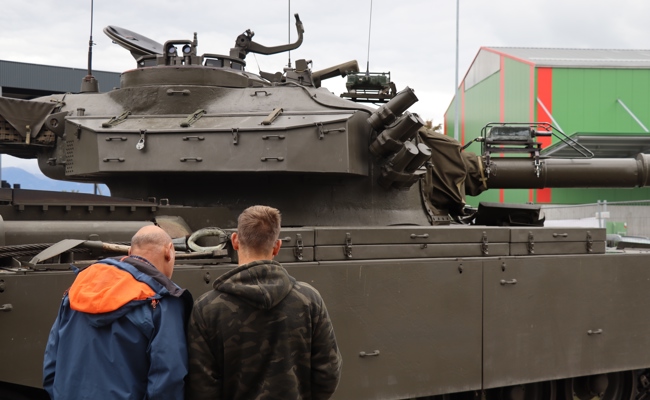 Ein Stück Militärgeschichte wird erlebbar gemacht