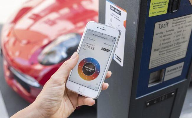 Parkgebühr per App bezahlen