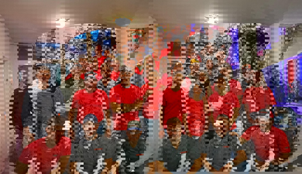 Rund 90 Helfer:innen haben am Dankesessen teilgenommen. 