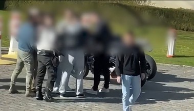 Fans von drei Fussballvereinen gingen in Lustenau aufeinander los
