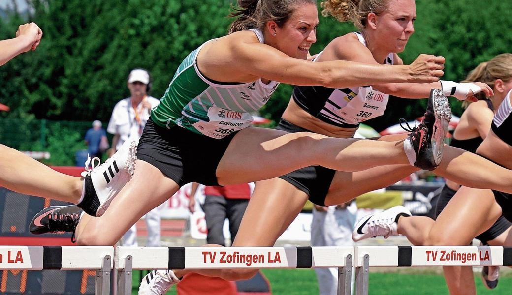 Dominique Good sprang 1,68 Meter und holte Silber. 