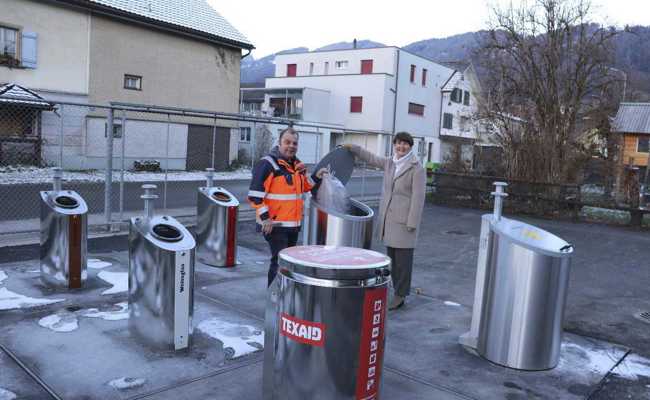 Abfall und Rohstoffe werden jetzt auch in Balgach unterirdisch entsorgt