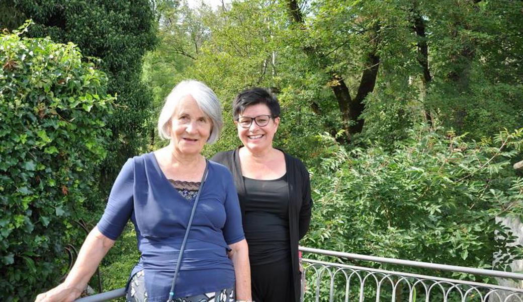 Mutter und Tochter: Für Eleisa Rohner (l.) und Sabeth Holland ist es die erste gemeinsame Ausstellung.