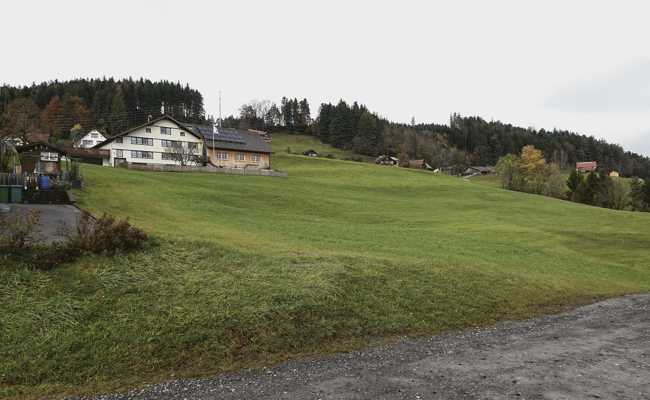 Quartierplan Schitter: Planungsgebiet von 19'379 m2