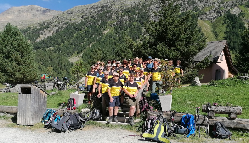 Bild: KTV Frauenriege im Val Roseg