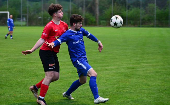 Der FC Rüthi gewinnt das Nachtragsspiel gegen Tabellennachbar Gams mit 6:0