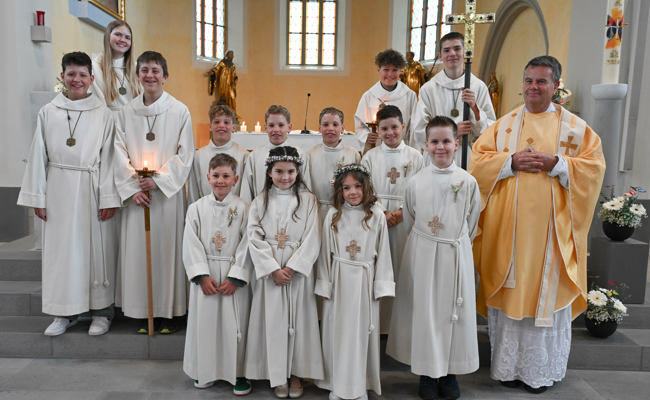  Zum ersten Mal am Tisch des Herrn 