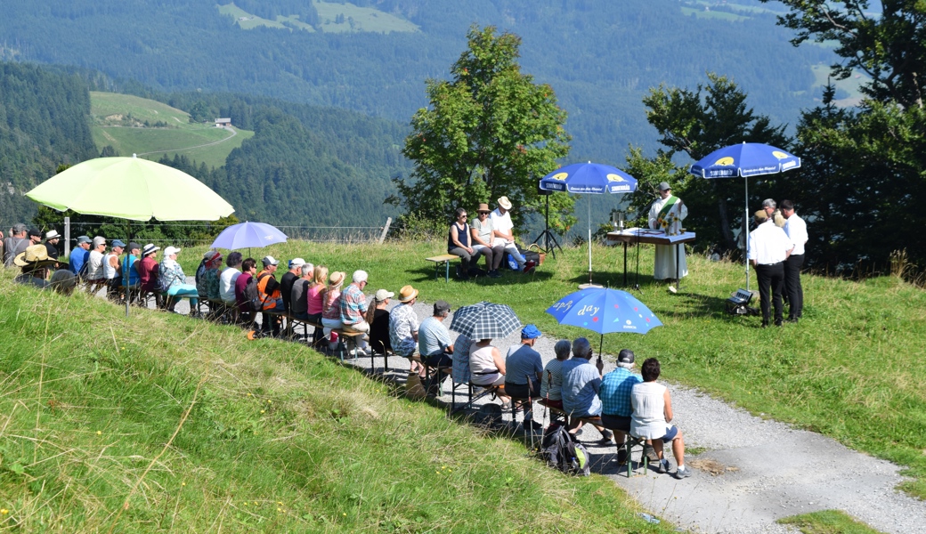 Alpgottesdienst Montlinger Schwamm