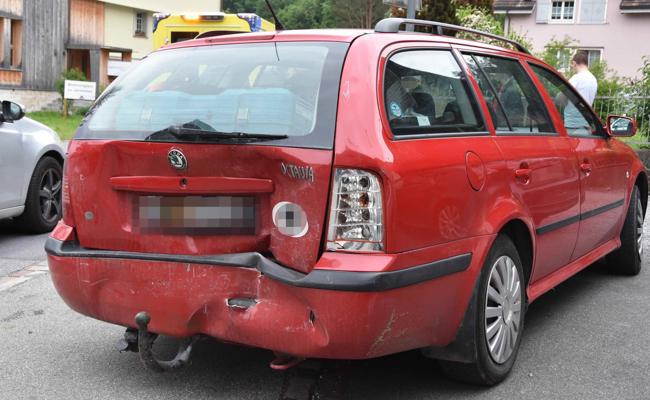 Verletzter bei Auffahrunfall