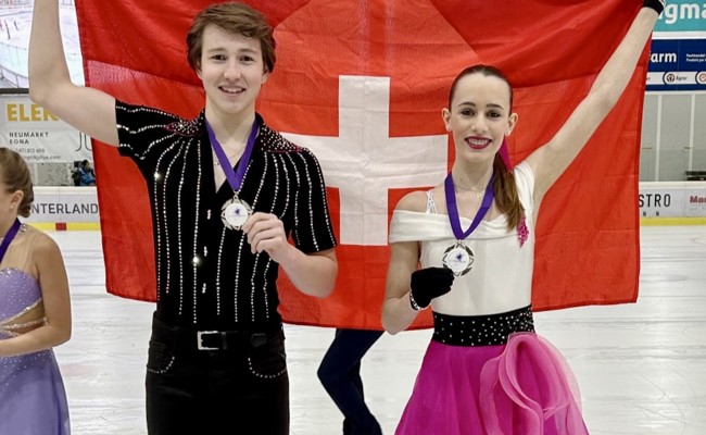 Das Duo Woodtli und Suhner holt in Südtirol die Silbermedaille