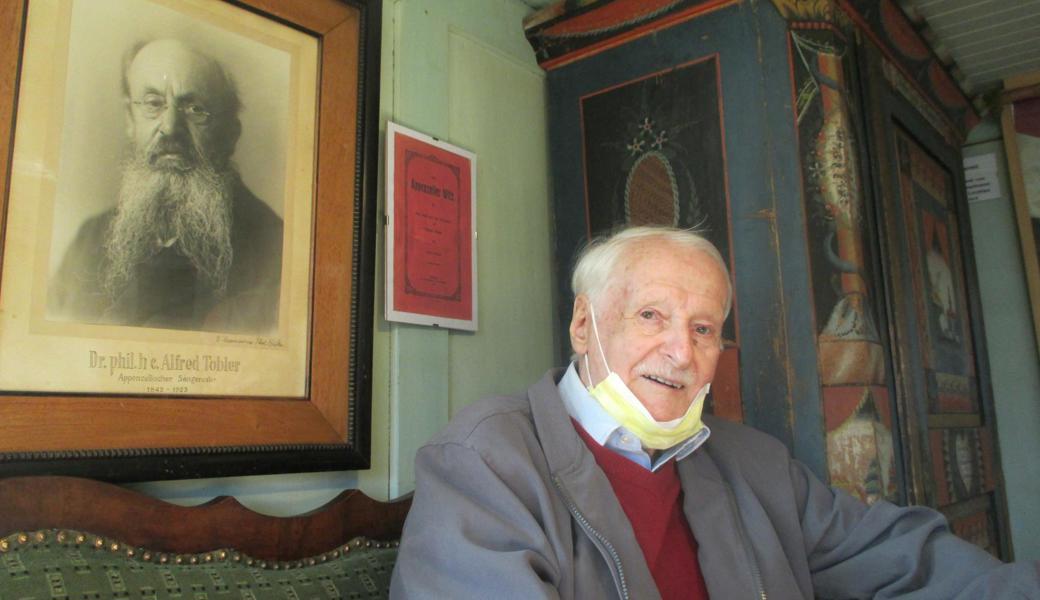 Dank Ernst Züst ist das Haus Alte Krone in Wolfhalden eine Fundgrube für Geschichtsinteressierte geworden.  Dank Ernst Züst ist das Haus Alte Krone in Wolfhalden eine Fundgrube für Geschichtsinteressierte geworden.