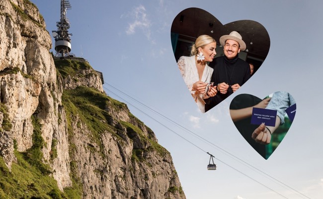 Singles wandern gemeinsam auf den Hohen Kasten und erleben echte Begegnungen