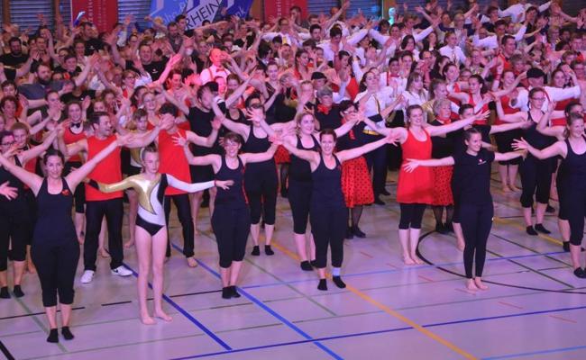 Bilder von der Gymnaestrada-Premiere