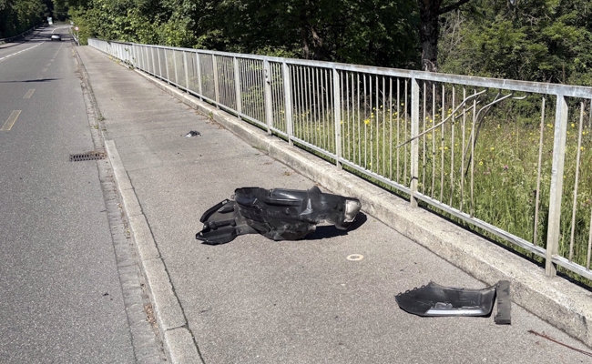 Fahrunfähiger verursacht Unfall, schleicht sich davon und wird in Weissbad gefasst