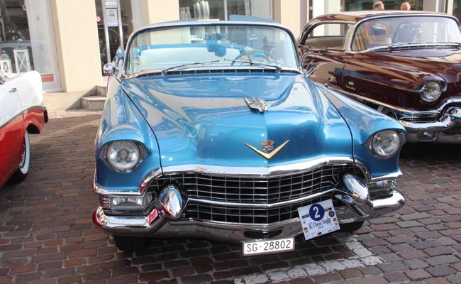 Staunen vor der Abfahrt