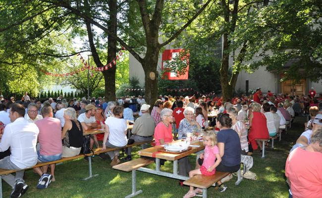 Die regionale Bundesfeier: Au-Berneck-Heerbrugg