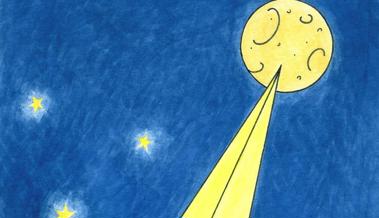 Mit dem Lift zum Mond
