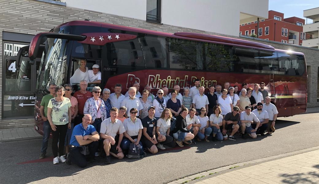 Reisegruppe des Jodlerklubs Altstätten