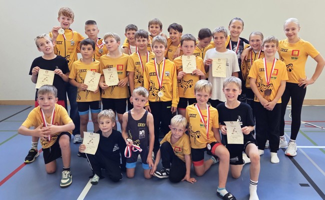 RSK-Nachwuchs erkämpft sich in Uznach elf Podestplätze