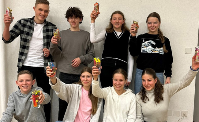 Jugendmusik will international punkten, Beginnerband Popkorn erhält Verstärkung