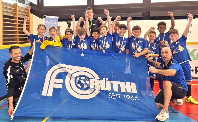 Ein unvergessliches Erlebnis für die E-Junioren des FC Rüthi