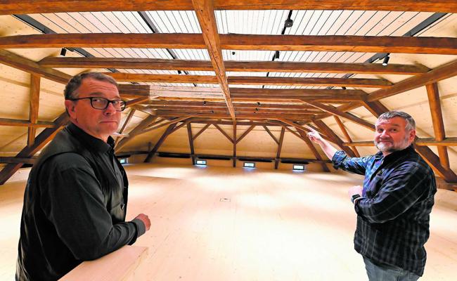 Dachstock aus heimischem Holz
