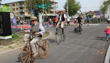 Velofest auf der Grenzbrücke