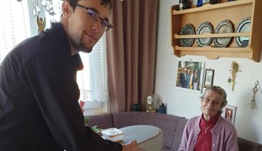 Essen ins Wohnzimmer geliefert