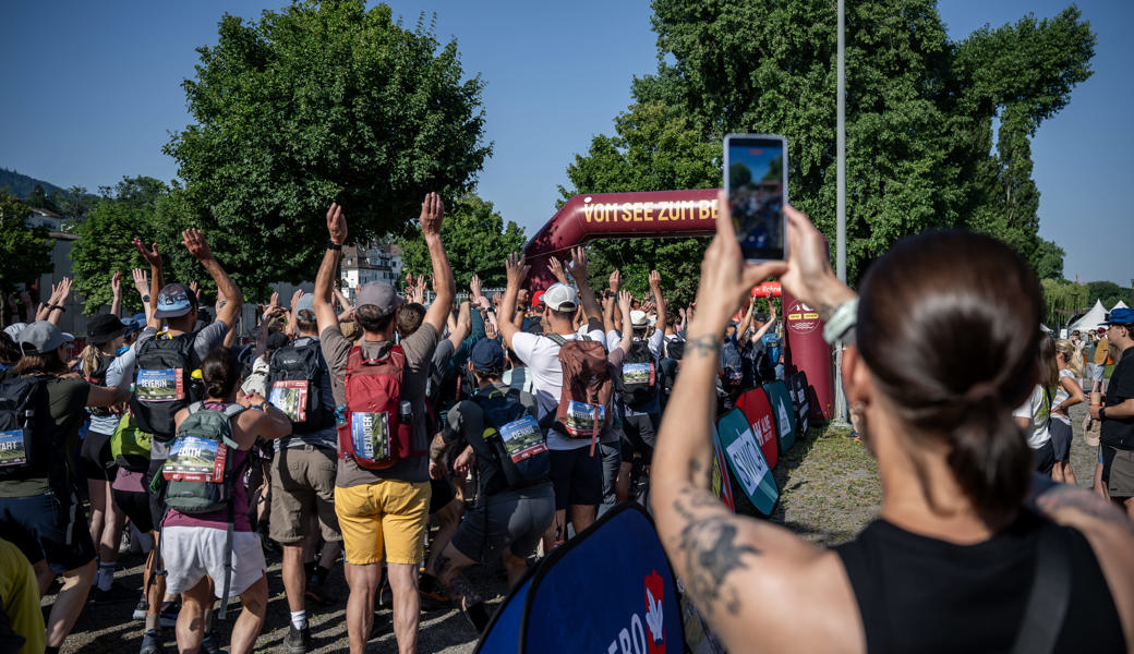 Eventserie «Vom See zum Berg» lockt 1500 Wandernde auf den Hohen Kasten