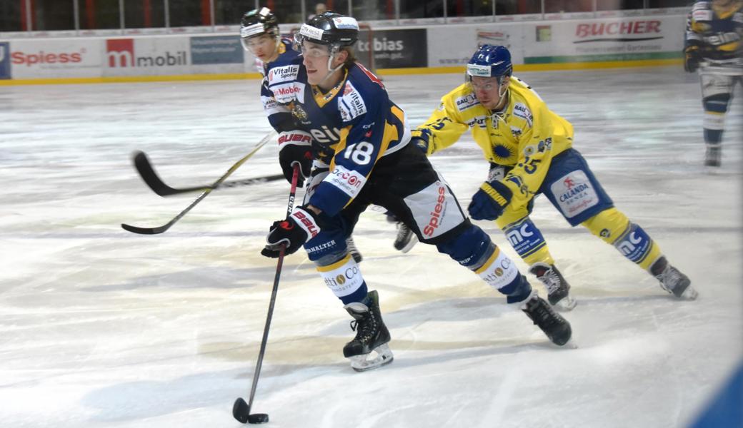 Jan Monstein und der SC Rheintal unterlagen dem Spitzenteam Arosa mit 1:8.