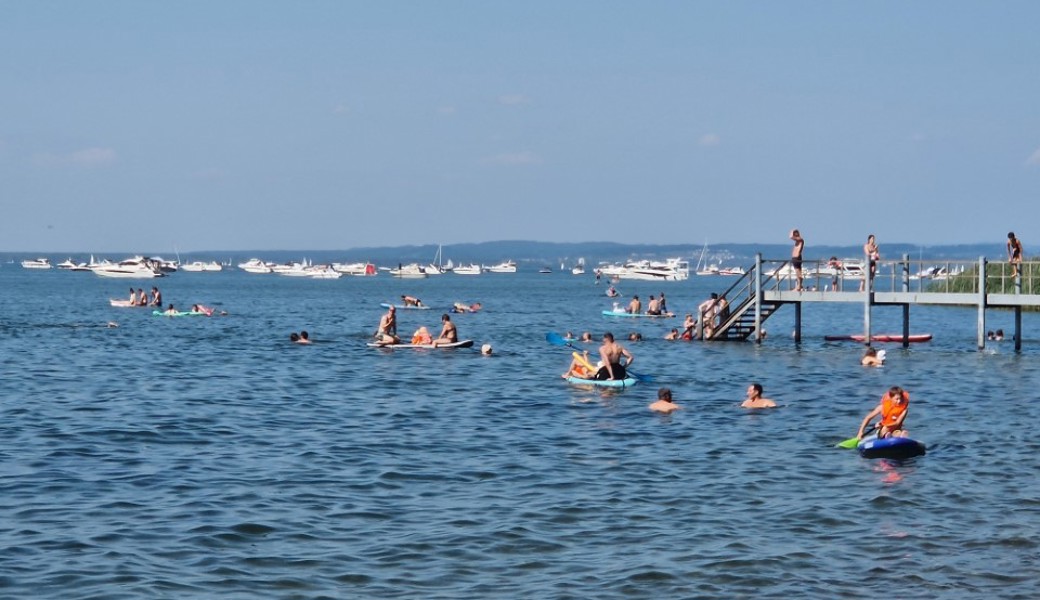 Badi-Wetter: Ferienabschluss mit viel Blau und bunten Flecken