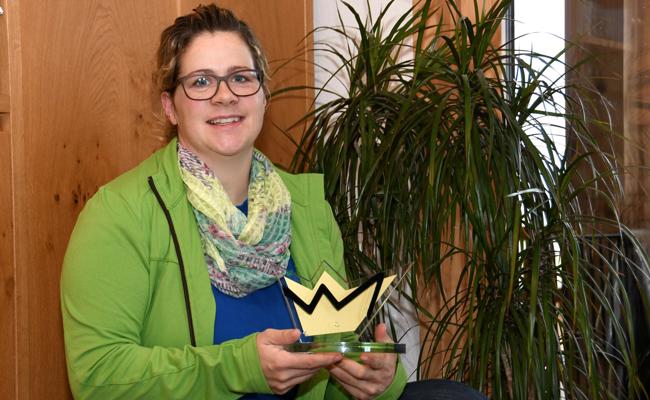 Der Hofladen beschert Carina Rohner eine Krone