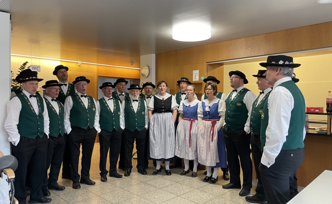 Musikalische Gäste: Jodel und Jutze am Tag der Kranken