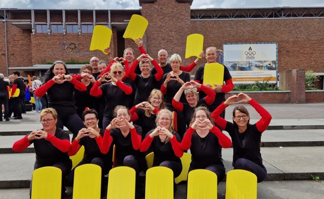 Turnerinnen und Turner vom STV nahmen an der World Gymnaestrada in Amsterdam teil