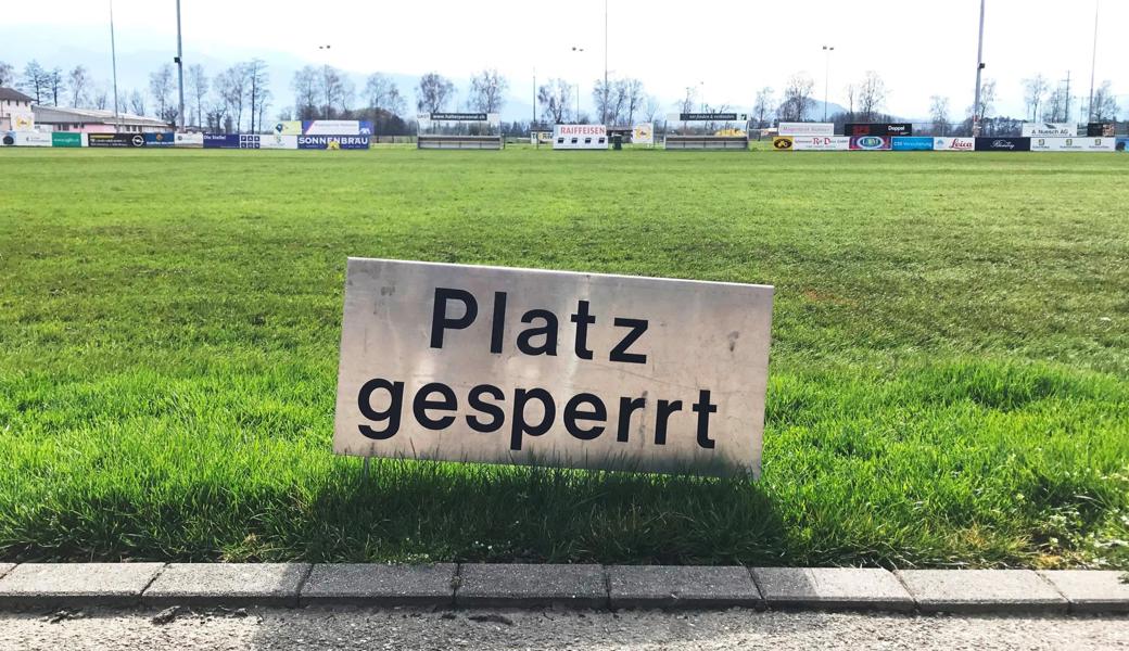 Ob "Platz gesperrt" ein Dauerzustand wird, entscheidet der SFV bald.
