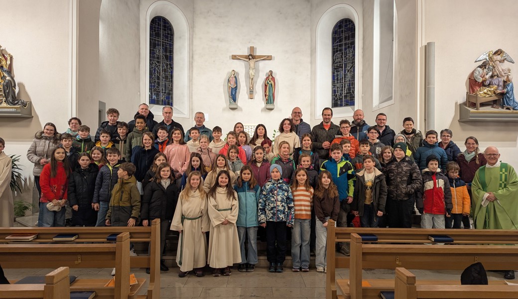 Rheinaler Ministrantenkurs in Kriessern