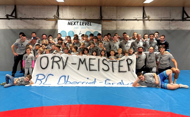 RC Oberriet-Grabs hat seine Meisterringer empfangen